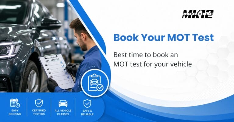 Book Your MOT Test MK12 Autocare MOT Service Milton Keynes