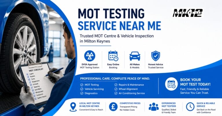 MOT Testing Service Near Me