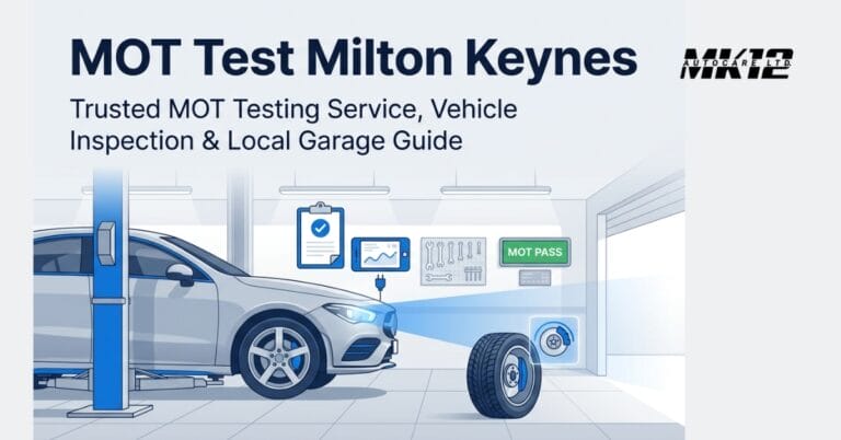 MOT Testing in Milton Keynes & Vehicle Checks | MK12 Autocare