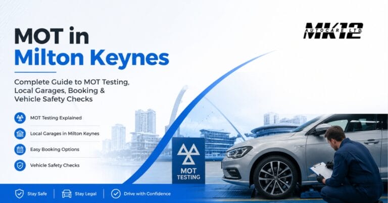 MOT in Milton Keynes | MK12 Autocare MOT Testing Service