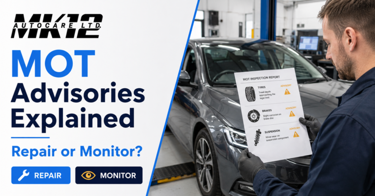 MOT Advisories Explained | MK12 Autocare