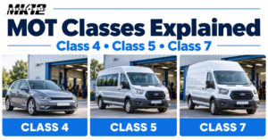 MOT Classes Explained Class 4 Class 5 and Class 7 Vehicles