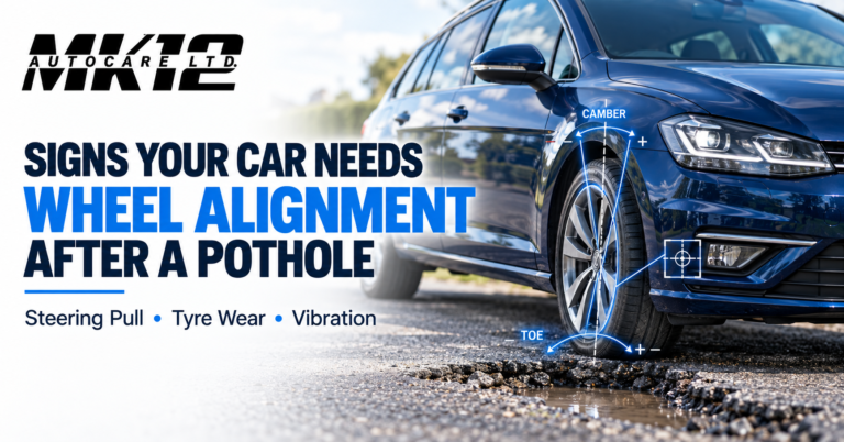 Signs Your Car Needs Wheel Alignment After Hitting a Pothole